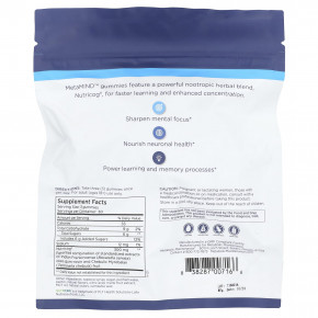 Metabolic Maintenance, MetaMIND ™, ноотропная жевательная таблетка с Nutricog®, тропическими фруктами, 90 жевательных таблеток в Москве - eco-herb.ru | фото