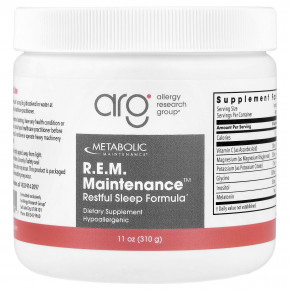 Metabolic Maintenance, REM Maintenance™, 310 г (11 унций) - описание | фото