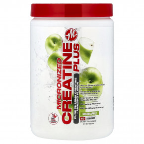 Metabolic Nutrition, Micronized Creatine Plus™, со вкусом зеленого яблока, 420 г - подробнее Metabolic Nutrition, Micronized Creatine Plus™, со вкусом зеленого яблока, 420 г - описание