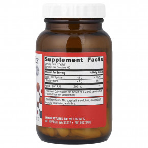 Metagenics, альфа-липоевая кислота, 300 мг, 60 таблеток в Москве - eco-herb.ru | фото