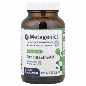 Metagenics, CandiBactin-AR®, средство для здоровья кишечника, 120 капсул - описание | фото