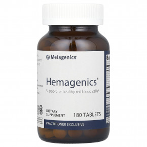 Metagenics, Hemagenics®, 180 таблеток - описание | фото