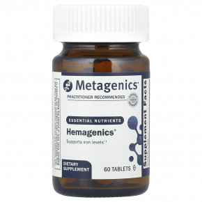 Metagenics, Hemagenics®, 60 таблеток - описание | фото