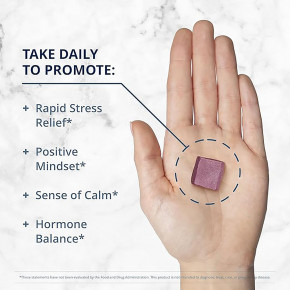 Metagenics, HerWellness™, средство для быстрого снятия стресса, со вкусом ягодного ассорти, 30 жевательных таблеток в Москве - eco-herb.ru | изображение Metagenics, HerWellness™, средство для быстрого снятия стресса, со вкусом ягодного ассорти, 30 жевательных таблеток в Москве - eco-herb.ru | фото