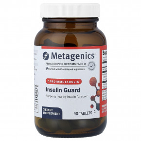 Metagenics, Insulin Guard, 90 таблеток - описание | фото