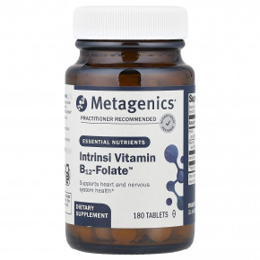 Metagenics, Intrinsi Vitamin B12-Folate ™, 180 таблеток - описание | фото