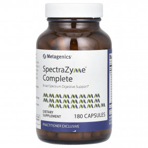 Metagenics, SpectraZyme® Complete, 180 капсул - описание | фото