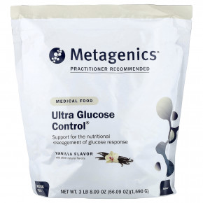 Metagenics, Ultra Glucose Control®, лечебная пищевая добавка, со вкусом ванили, 1590 г (3 фунта 8,09 унции) в Москве - eco-herb.ru | изображение Metagenics, Ultra Glucose Control®, лечебная пищевая добавка, со вкусом ванили, 1590 г (3 фунта 8,09 унции) в Москве - eco-herb.ru | фото