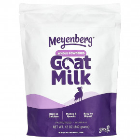 Meyenberg Goat Milk, цельное сухое козье молоко, 340 г (12 унций) в Москве - eco-herb.ru | фото