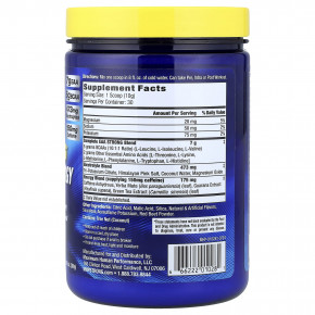 MHP, EAA Strong ™ + Energy, малиновый лимонад, 300 г (10,6 унции) в Москве - eco-herb.ru | фото