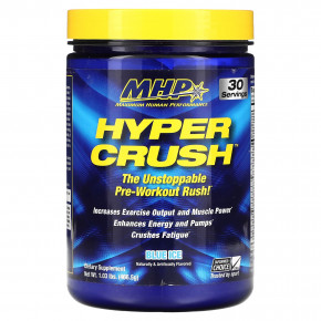 MHP, Hyper Crush, предтренировочный комплекс, голубой лед, 466,5 г (1,03 фунта) в Москве - eco-herb.ru | фото