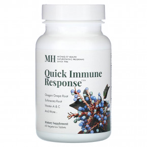 Michael's Health, Quick Immune Response, 60 вегетарианских таблеток - описание | фото
