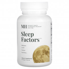 Michael's Health, Sleep Factors, 60 веганских капсул - описание | фото