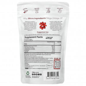 Micro Ingredients, Mega Omega-3, криль и рыбий жир с фосфолипидами и астаксантином, лимон, 240 капсул в Москве - eco-herb.ru | изображение Micro Ingredients, Mega Omega-3, криль и рыбий жир с фосфолипидами и астаксантином, лимон, 240 капсул в Москве - eco-herb.ru | фото