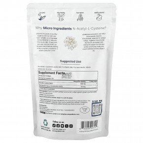 Micro Ingredients, NAC с NAD +, 300 мягких таблеток в Москве - eco-herb.ru | фото