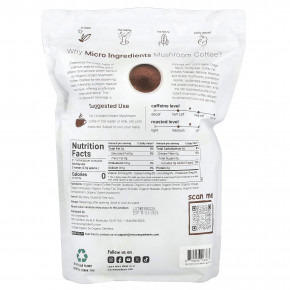 Micro Ingredients, Органический растворимый кофе с грибами, 793 г (28 унций) в Москве - eco-herb.ru | фото