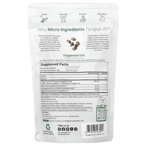 Micro Ingredients, Tongkat Ali+ для мужчин, 240 капсул в Москве - eco-herb.ru | изображение Micro Ingredients, Tongkat Ali+ для мужчин, 240 капсул в Москве - eco-herb.ru | фото