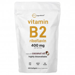 Micro Ingredients, витамин B2, рибофлавин, 240 капсул (200 мг в 1 капсуле) в Москве - eco-herb.ru | изображение Micro Ingredients, витамин B2, рибофлавин, 240 капсул (200 мг в 1 капсуле) в Москве - eco-herb.ru | фото
