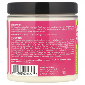 Mielle, глубокое кондиционер, для всех типов волос, бабассу и мята, 227 г (8 унций) в Москве - eco-herb.ru | фото