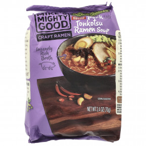 Mike's Mighty Good, Craft Ramen, Острый суп тонкоцу из свинины рамэн, 2,4 унции (70 г) в Москве - eco-herb.ru | фото