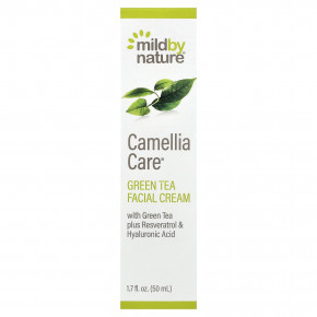 Mild By Nature, Camellia Care®, крем для лица с зелёным чаем, 50 мл (1,7 жидк. унции) в Москве - eco-herb.ru | фото