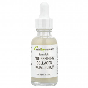 Mild By Nature, Serumdipity, антивозрастная сыворотка для лица с коллагеном, 30 мл (1 жидк. унция) - описание | фото