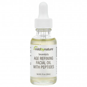 Mild By Nature, Serumdipity, омолаживающее масло для лица с пептидами, 30 мл (1 жидк. унция) - описание | фото