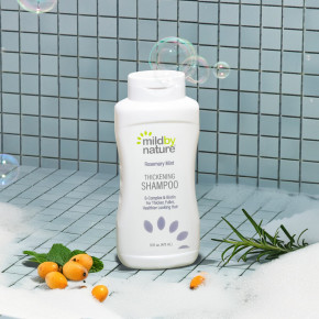 Mild By Nature, шампунь для густоты волос с B-комплексом и биотином, розмарин и мята, 473 мл (16 жидк. унций) в Москве - eco-herb.ru | фото