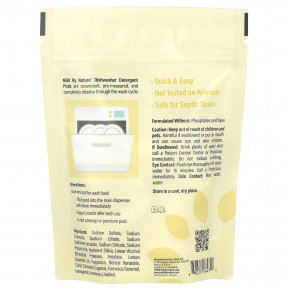 Mild By Nature, средство для мытья посуды в посудомоечной машине в капсулах, с ароматом лимона, 10 капсул, 180 г (6,3 унции) (Товар снят с продажи) в Москве - eco-herb.ru | фото