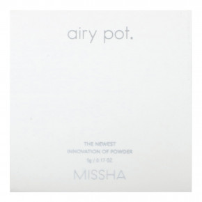 Missha, Airy Pod Pressed Powder, полупрозрачная, 5 г (0,17 унции) в Москве - eco-herb.ru | фото