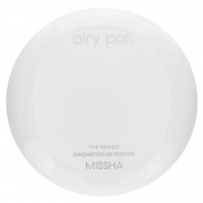 Missha, Airy Pod Pressed Powder, розовый, 5 г (0,17 унции) - описание | фото