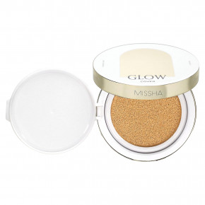 Missha, Glow Cushion, № 21, ваниль, 14 г (0,49 унции) - описание