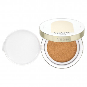 Missha, Glow Cushion, № 25, янтарный, 14 г (0,49 унции) - описание