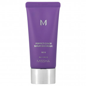 Missha, Perfect Cover Serum, BB-крем, № 19, слоновая кость, 35 мл (1,18 жидк. унции) - подробнее Missha, Perfect Cover Serum, BB-крем, № 19, слоновая кость, 35 мл (1,18 жидк. унции) - описание