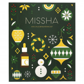 Missha, Vita C Plus Brightening Set, Holiday Edition, набор из 6 предметов в Москве - eco-herb.ru | фото