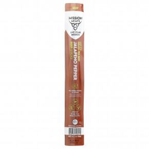 Mission Meats, Beef Sticks, Jalapeno Pepper, 1 oz (28 g) в Москве - eco-herb.ru | изображение Mission Meats, Beef Sticks, Jalapeno Pepper, 1 oz (28 g) в Москве - eco-herb.ru | фото
