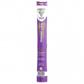 Mission Meats, индейка в палочках, вкусный оригинальный вкус, 28 г (1 унция) в Москве - eco-herb.ru | фото