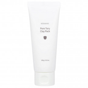 Mixsoon, Pore Tory Clay Pack, маска для лица, 100 г (3,52 унции) - описание | фото