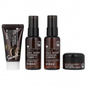 Mizon, Набор миниатюрных улиток, набор из 4 предметов - описание | фото