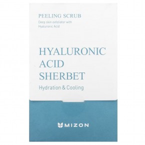 Mizon, Peeling Scrub, Hyaluronic Acid Sherbet, 40 Packets, (7.0 oz) each в Москве - eco-herb.ru | фото