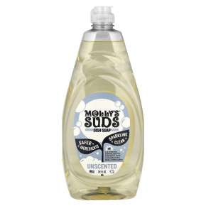 Molly's Suds, средство для мытья посуды, без запаха, 24 жидк. унции - подробнее Molly's Suds, средство для мытья посуды, без запаха, 24 жидк. унции - описание