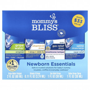 Mommy's Bliss, набор для новорождённых, 4 продукта - описание | фото