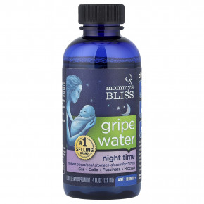 Mommy's Bliss, укропная вода, для приёма перед сном, для детей от 1 месяца, 120 мл (4 жидк. унции) в Москве - eco-herb.ru | фото