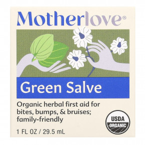 Motherlove, зеленая мазь, 29,5 мл (1 жидк. унция) в Москве - eco-herb.ru | фото