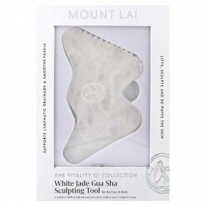 Mount Lai, The Vitality QI Collection, средство для лепки гуаша из белого нефрита, 1 шт. в Москве - eco-herb.ru | фото