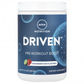 MRM Nutrition, DRIVEN ™, предтренировочная добавка, клубника и киви, 350 г (12,3 унции) в Москве - eco-herb.ru | фото