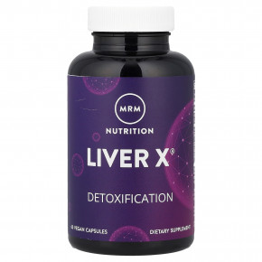 MRM Nutrition, Liver X®, 60 веганских капсул - описание | фото
