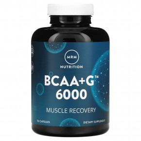 MRM Nutrition, Nutrition, BCAA и G 6000, 150 капсул - описание | фото