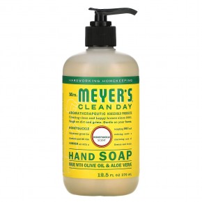 Mrs. Meyers Clean Day, мыло для рук, жимолость, 370 мл (12,5 жидк. унции) в Москве - eco-herb.ru | фото