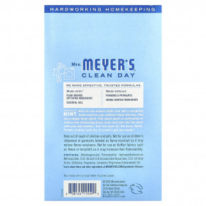 Mrs. Meyers Clean Day, Простыни для сушки, дождевая вода`` 80 листов в Москве - eco-herb.ru | изображение Mrs. Meyers Clean Day, Простыни для сушки, дождевая вода`` 80 листов в Москве - eco-herb.ru | фото
